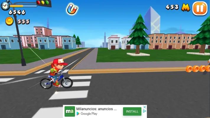 Bike Race 3D android App screenshot 2